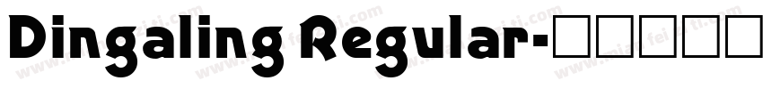 Dingaling Regular字体转换